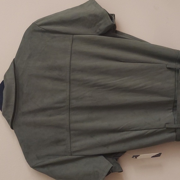 NO BOUNDARIES Junior Khaki Green Utility Romper - Picture 11 of 13